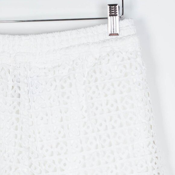 Anthropologie‎ Elevenses White Eyelet Shorts Sz XS - Picture 6 of 6